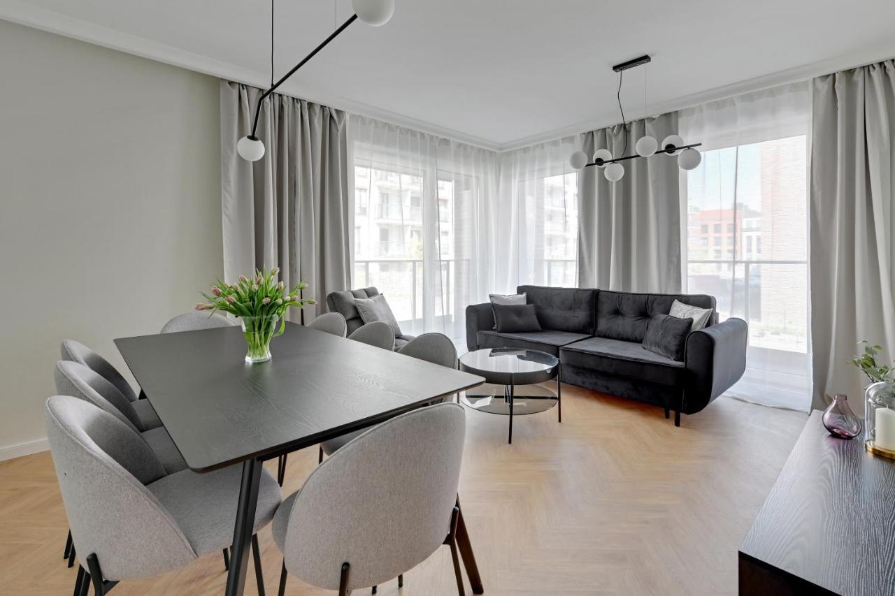 Blue Mandarin Marina Apartman Gdańsk Kültér fotó