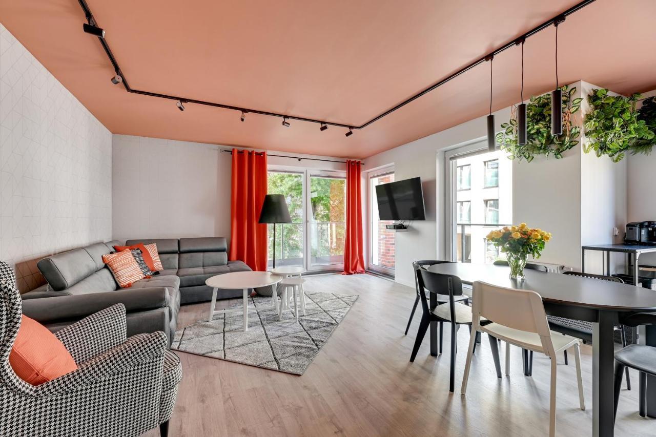 Blue Mandarin Marina Apartman Gdańsk Kültér fotó