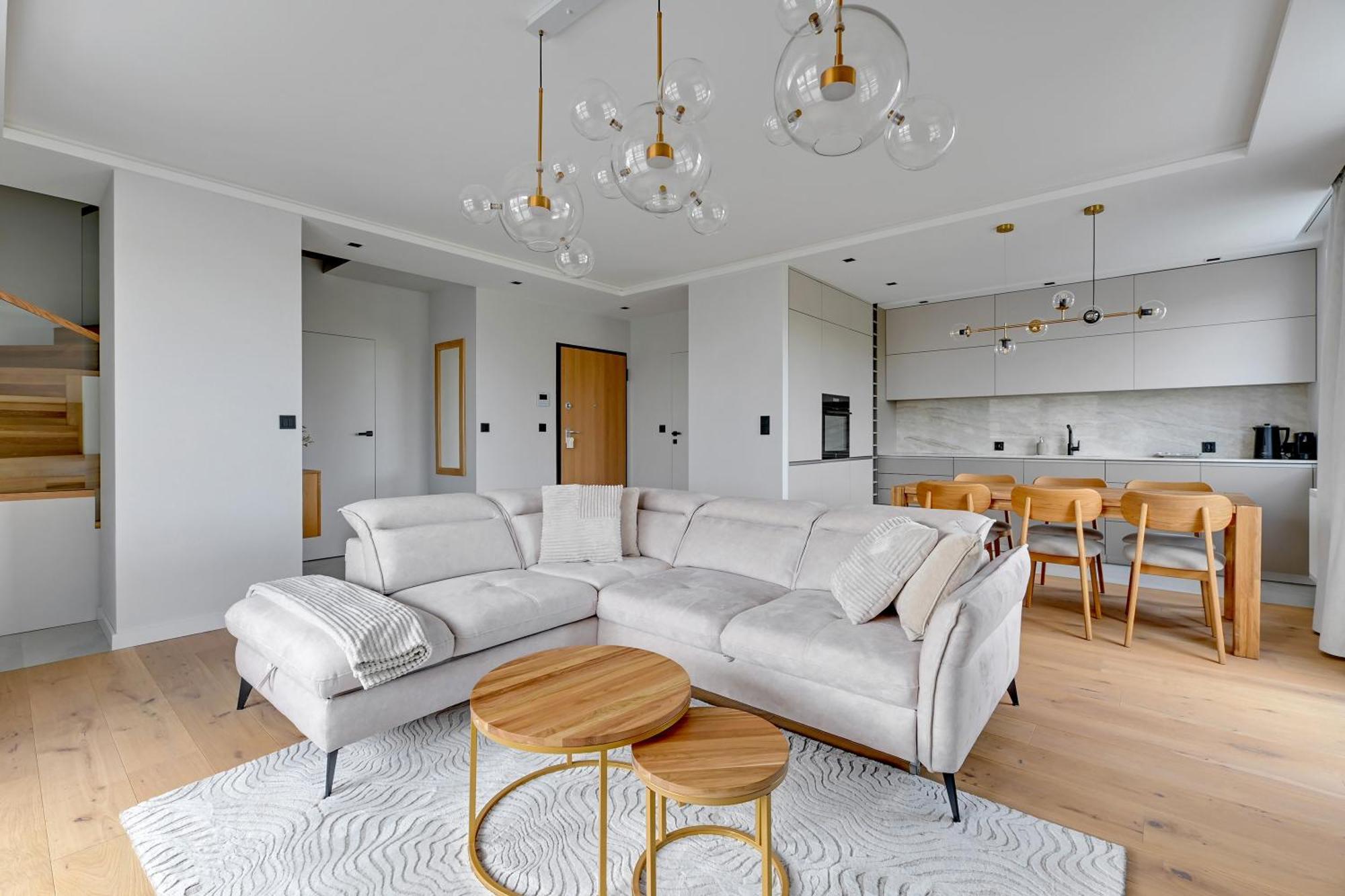 Blue Mandarin Marina Apartman Gdańsk Szoba fotó