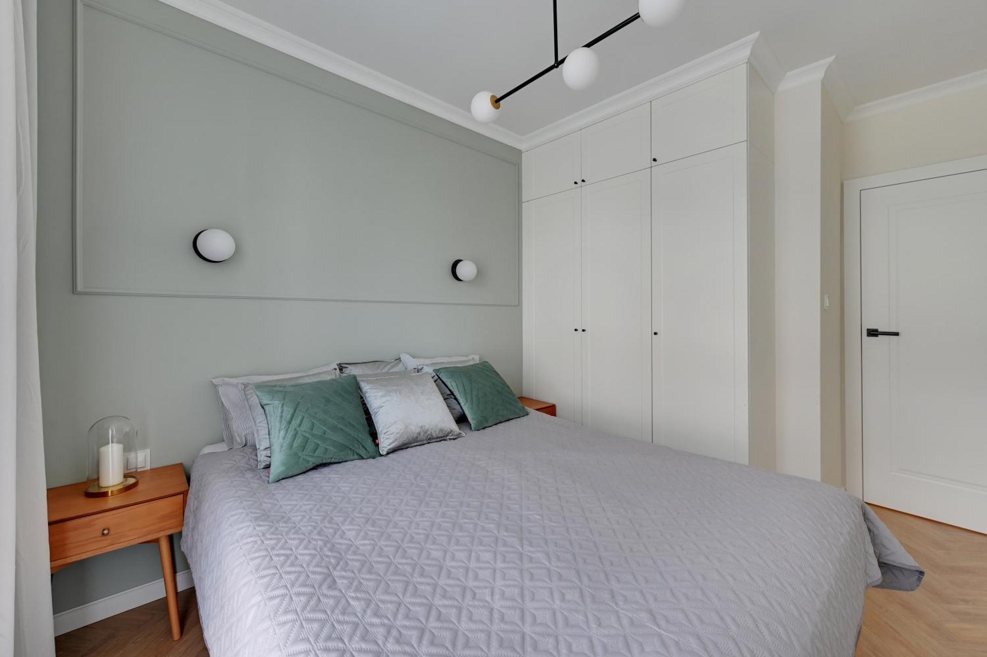 Blue Mandarin Marina Apartman Gdańsk Szoba fotó