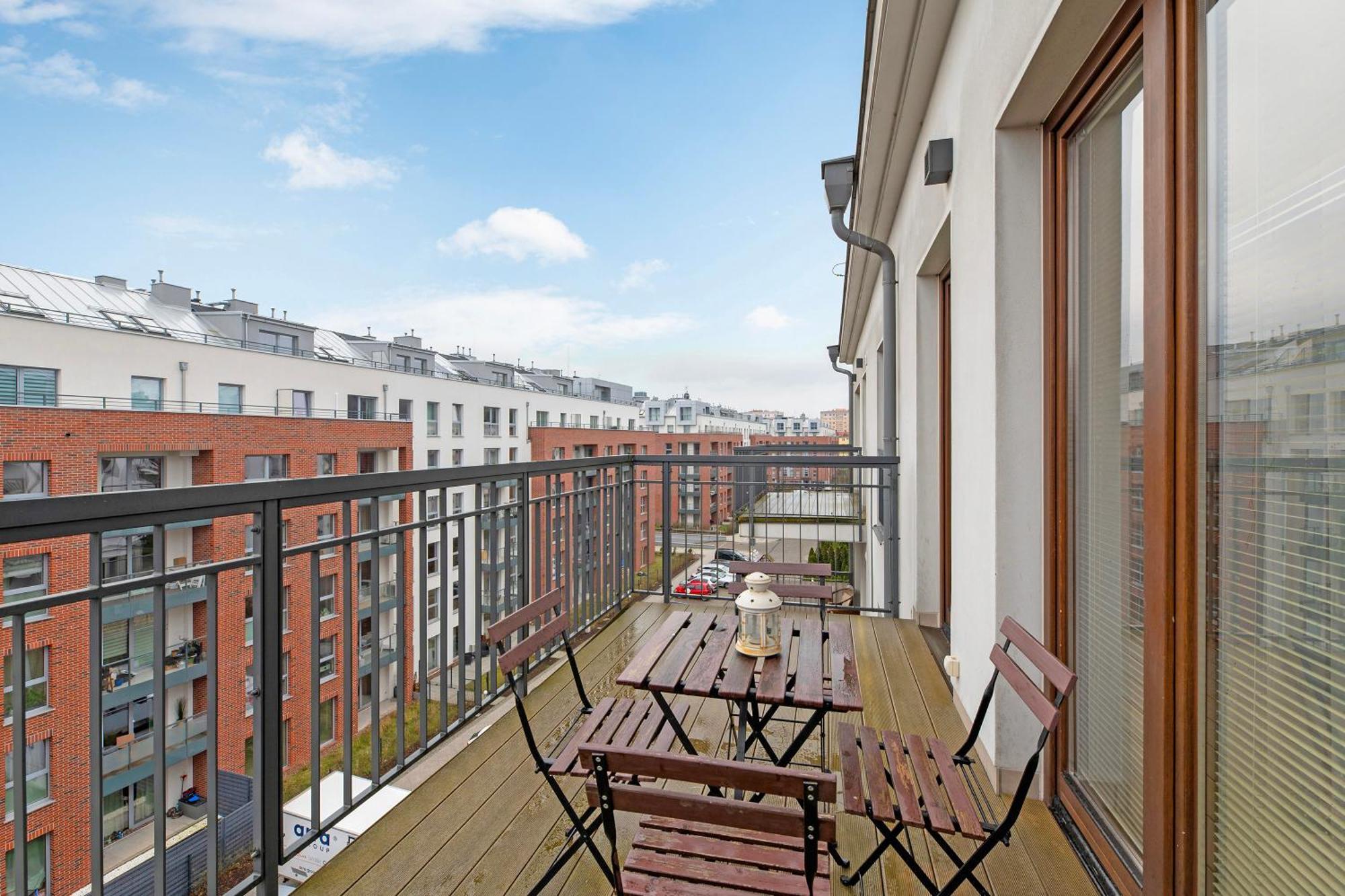 Blue Mandarin Marina Apartman Gdańsk Szoba fotó
