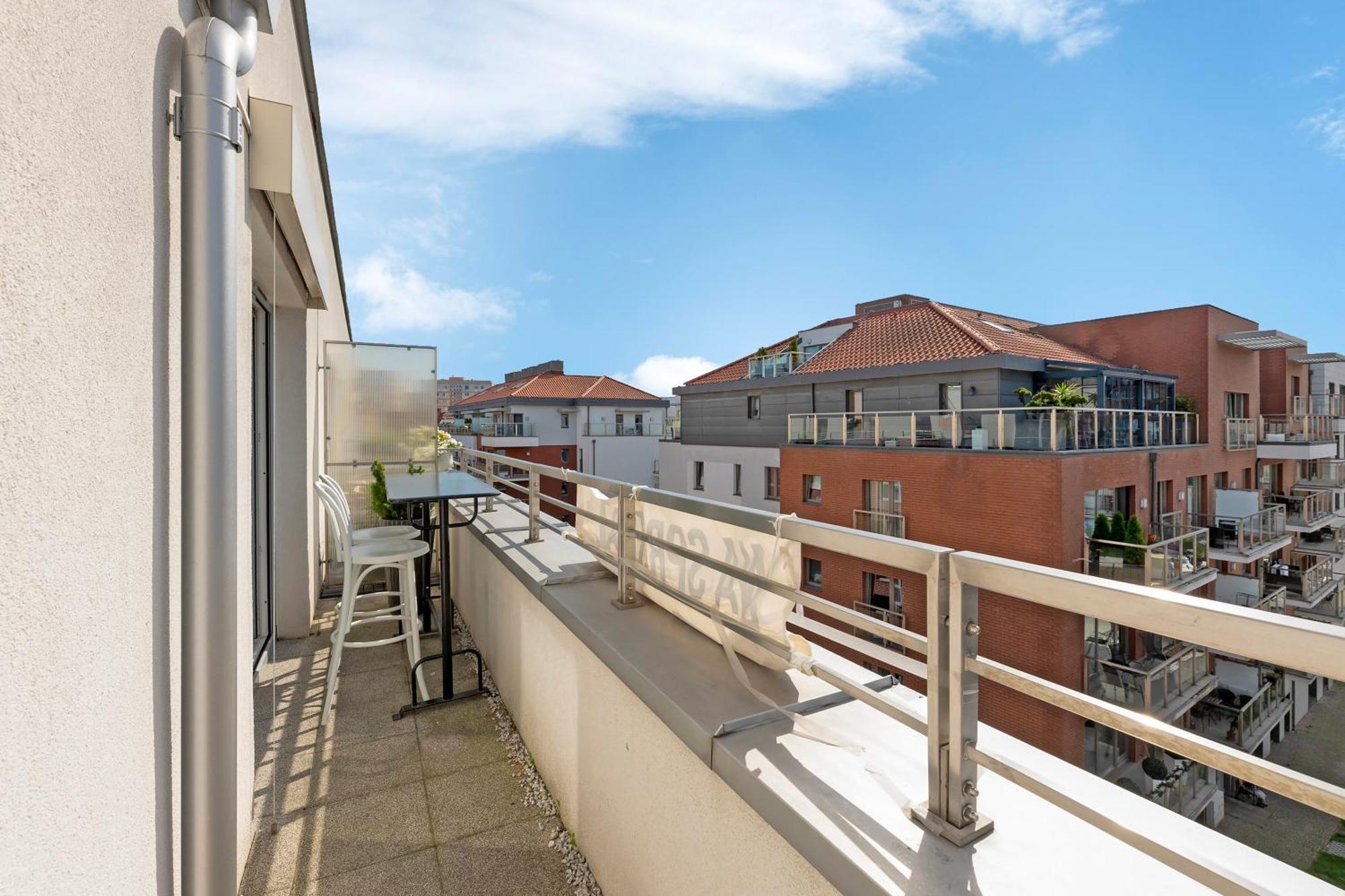 Blue Mandarin Marina Apartman Gdańsk Szoba fotó