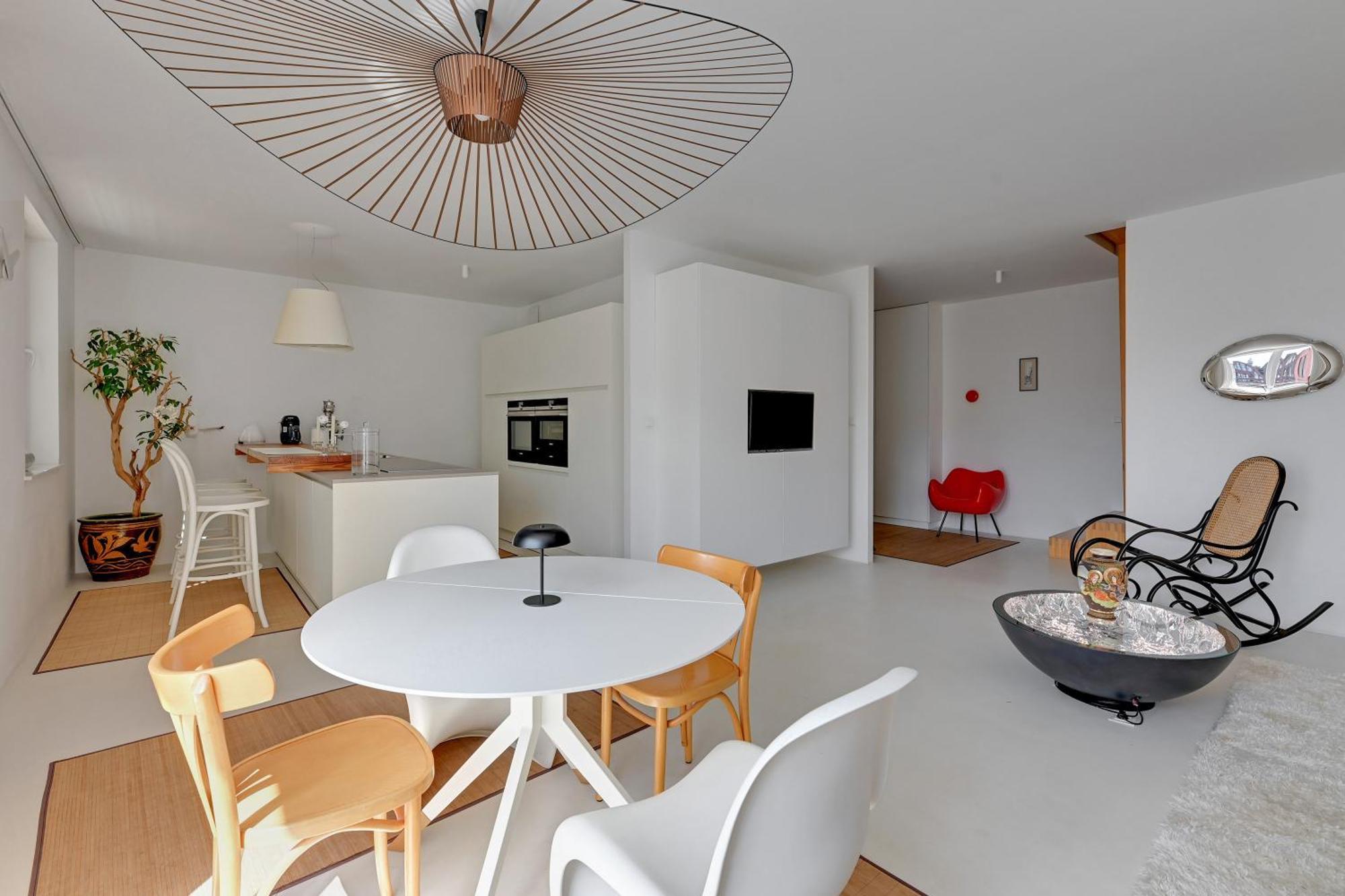 Blue Mandarin Marina Apartman Gdańsk Szoba fotó