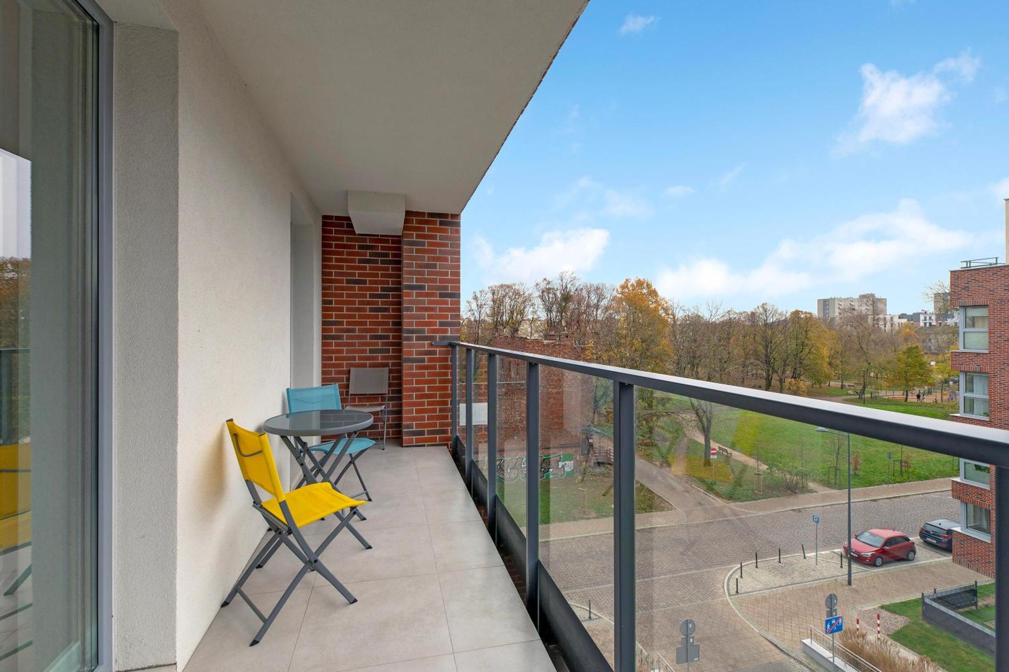 Blue Mandarin Marina Apartman Gdańsk Szoba fotó