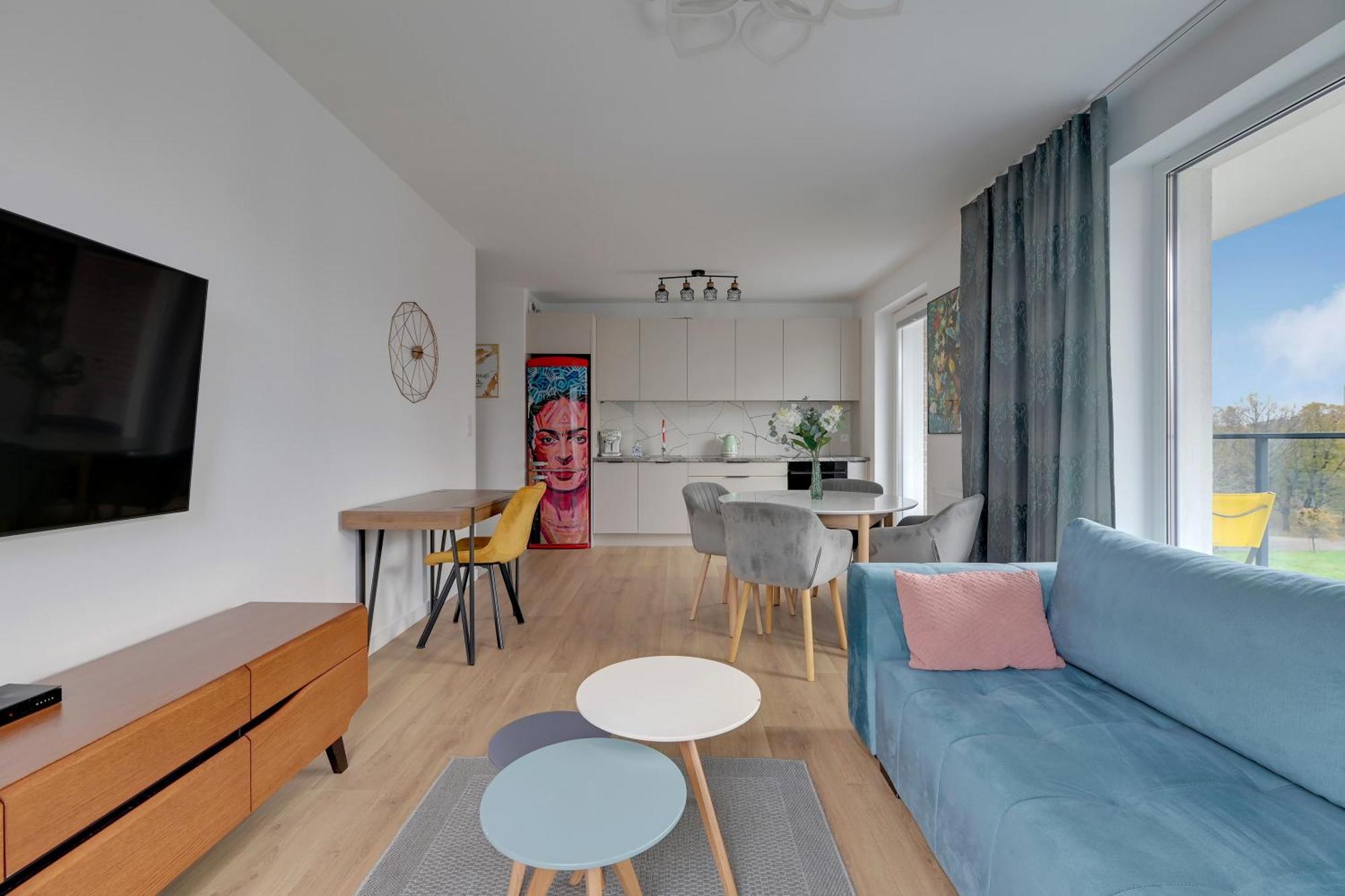 Blue Mandarin Marina Apartman Gdańsk Kültér fotó