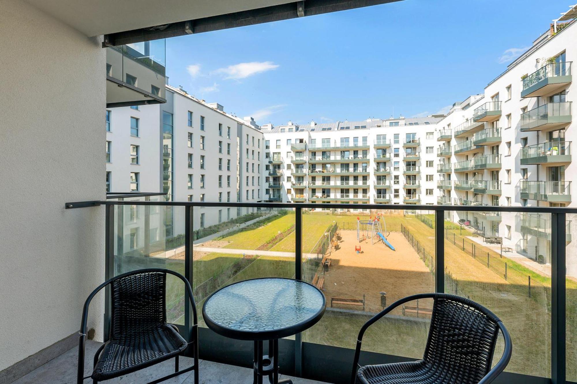 Blue Mandarin Marina Apartman Gdańsk Szoba fotó